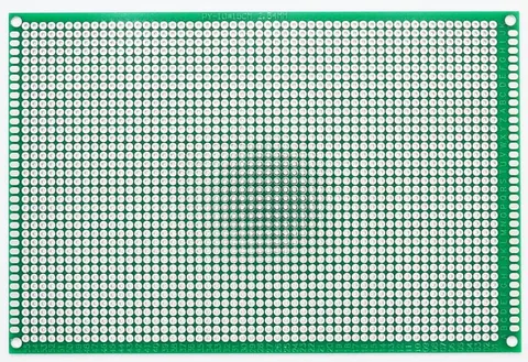 PI41Z płytka uniwersalna 100x150mm, dwustronna, raster 2,54