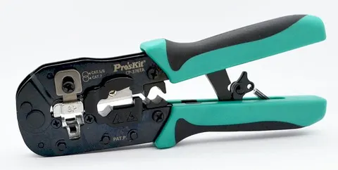 CP-376TA zaciskarka wtyków modularnych RJ45, Cat5, Cat6, Cat7