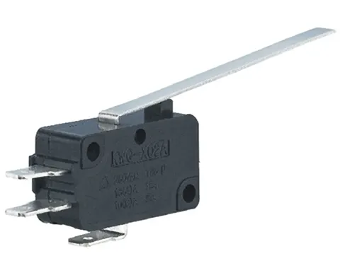 Przełącznik krańcowy z dźwignią 52mm, styk NO-NC wspólny pin