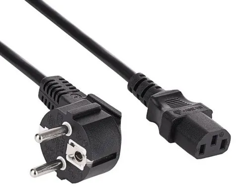 AK-PC-01C przewód zasilający komputerowy 3x0,75mm, długość 1,5m