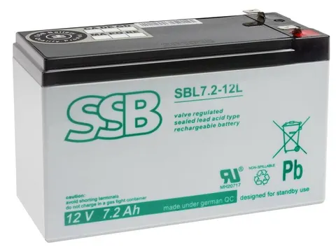 SBL 7,2-12/S akumulator żelowy AGM 12V / 7,2Ah