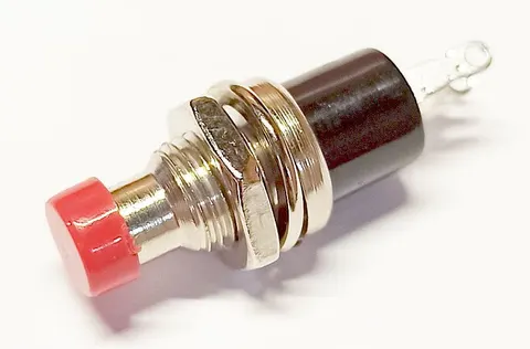 PB-101AR przycisk okrągły chwilowy - zwierny OFF-(ON)