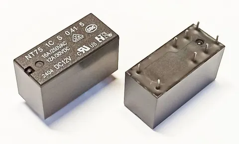 NT75-1CS16-12 przekażnik elektromagnetyczny SPDT mocy 12Vdc; 16A / 250V