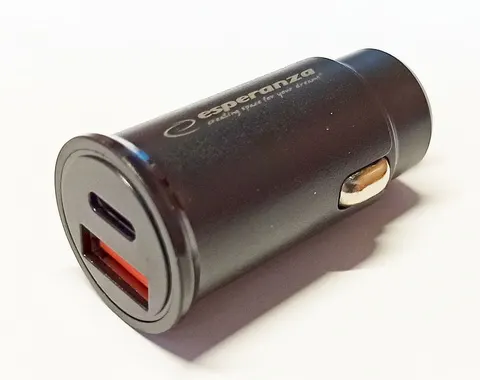 EZC111K ładowarka samochodowa USB-C, moc 20W