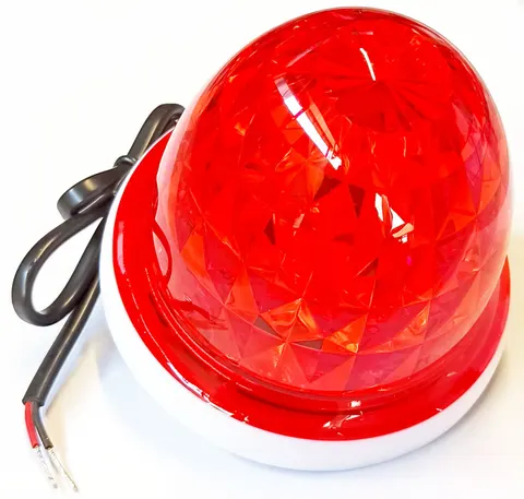 KW-114-R sygnalizator LED czerwony, zasilanie 12-28V