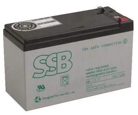SSB 9-12L akumulator żelowy AGM 12V / 9Ah