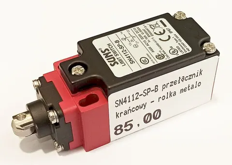SN6112-SP-B przełącznik krańcowy, trzpień metalowy