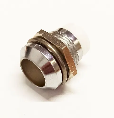 RTM1090 oprawka LED metalowa chromowana diody 10mm; wypukła