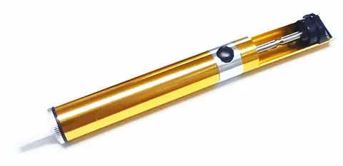 ZD-192A odsysacz metalowy do cyny - złoty
