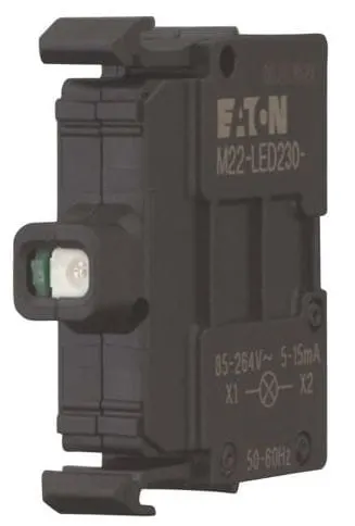 M22-LED230-G kontrolka LED zielona 230V