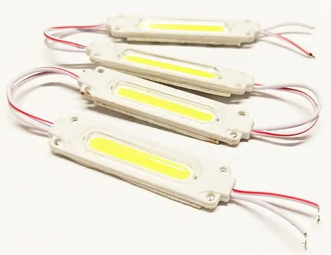 Moduł LED COB moc 2W, zasilanie 12Vdc, ciepły biały
