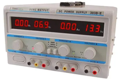 303D-II zasilacz laboratoryjny 2x30V / 3A, 5V / 3A