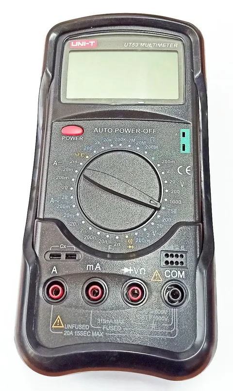 UT53 miernik cyfrowy uniwersalny 1000V, 20A, 200M, 20uF