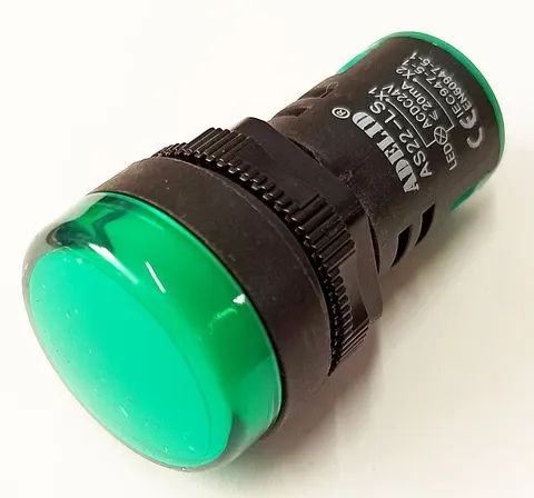 AS22-LSG-24 kontrolka LED zielona 24Vac/dc