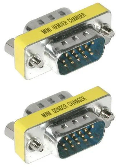 Adapter komputerowy MGC 15M - 15M (wtyk-wtyk)