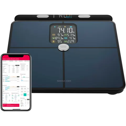 Sencor SBS 9102BK - Inteligentna waga osobista
