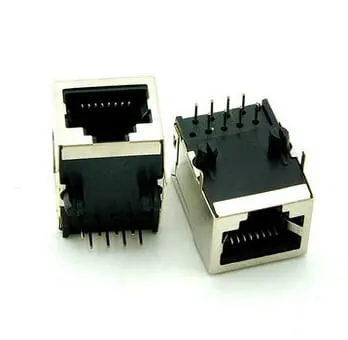 Gniazdo modularne DY118 10p8c z ekranem