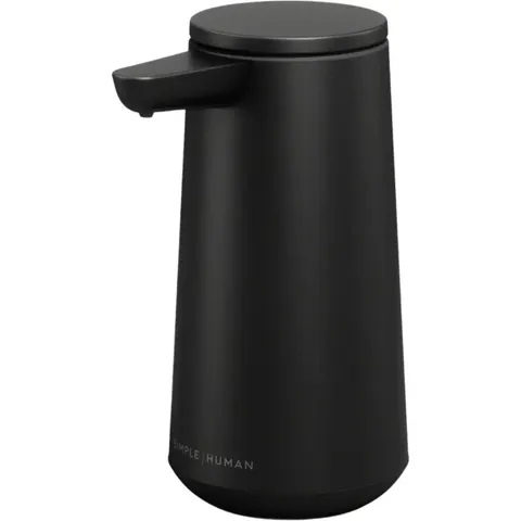 Simplehuman 296 ml - czarna stal - Bezdotykowy dozownik mydła