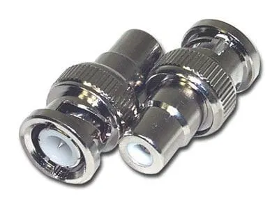 Adapter, przejściówka gniazdo RCA / BNC wtyk BNC