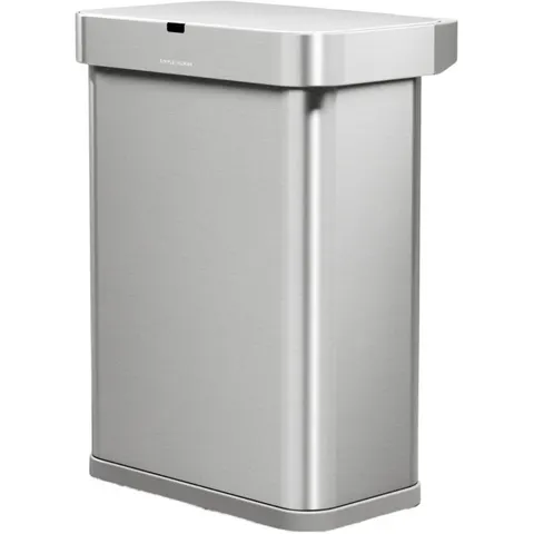 Simplehuman Sensor 58 L - stal nierdzewna - Kosz bezdotykowy