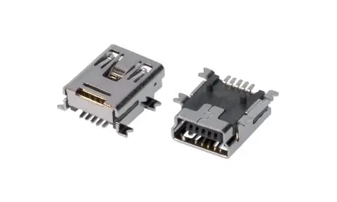 Gniazdo USB mini montażowe powierzchniowe do druku SMD