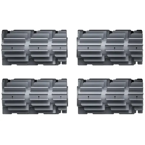 Zestaw szczotek PVC do Beatbot Aquasense - 4 szt.