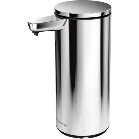 Simplehuman 266ml - błyszcząca stal nierdzewna - Bezdotykowy dozownik mydła