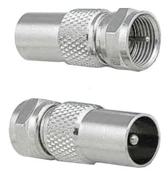 Adapter, przejściówka wtyk F / wtyk TV antenowy