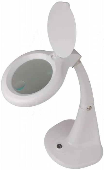 Lampa warsztatowa LED z lupą 96mm