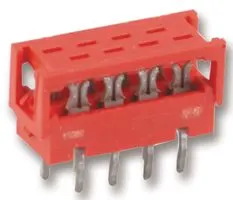 7-215570-6 złącze do druku prosty 6pin, raster 1,27