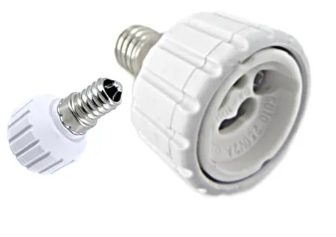Adapter elektryczny E14 / GU10
