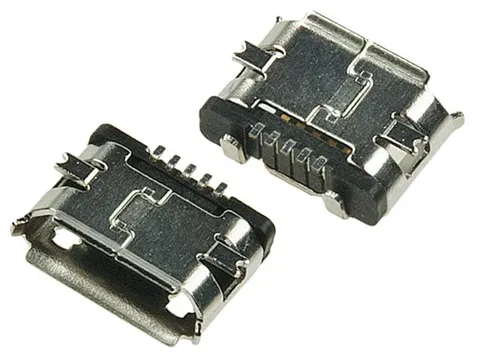 Gniazdo USB B mikro montażowe SMD