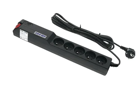 Listwa zabezpieczająca; ACAR 504W; 5-gniazd; 3m