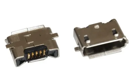 Gniazdo USB B mini montażowe SMD