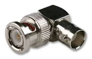 Adapter, przejściówka wtyk BNC / gniazdo BNC kątowy