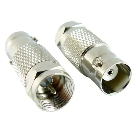 Adapter, przejściówka wtyk F / gniazdo BNC