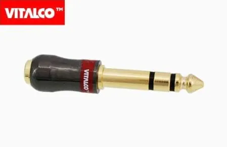 Adapter, przejściówka Jack 3,5mm gniazdo / JACK 6,3mm wtyk