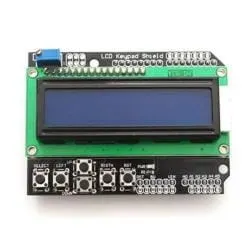 Shield wyświetlacz LCD 2x16 znaków niebieski z klawiaturą