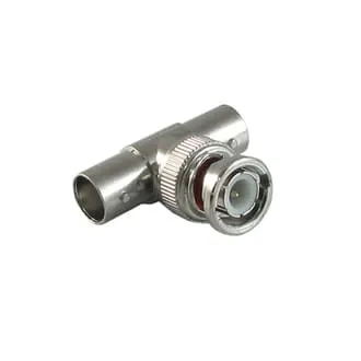 Adapter, przejściówka gniazdo BNC / 2x BNC wtyk