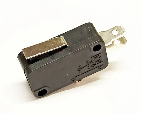 Przełącznik krańcowy z dźwignią 15mm, styk NO-NC wspólny pin