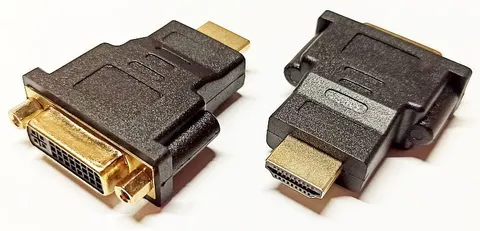 Adapter, przejściówka gniazdo DVI / wtyk HDMI