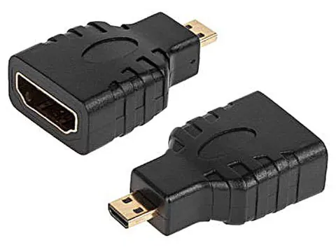 Adapter, przejściówka gniazdo HDMI / wtyk HDMI mikro