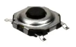 Microswitch TACT, wymiar 5,2x5,2mm; wysokość 0,4mm; SMD