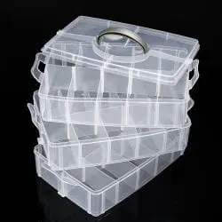 Organizer plastikowy 30 przegródek 250x165x185mm