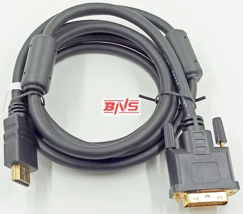 Przyłącze kablowe HDMI / DVI; (wtyk - długość 1,2m