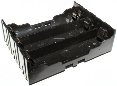 Koszyk na 3 baterie typu 18650 "blaszki"