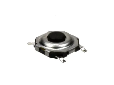 Microswitch TACT, wymiar 5,2x5,2mm; wysokość 0,4mm; SMD
