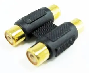 Adapter - łącznik RCA (chinch), podwójny