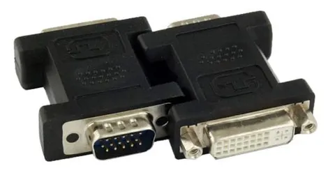 Adapter, przejściówka video gniazdo DVI / wtyk SVGA