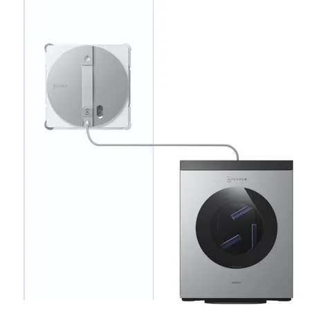 Ecovacs Winbot W3 Omni - srebrny - Zrobotyzowana myjka do okien